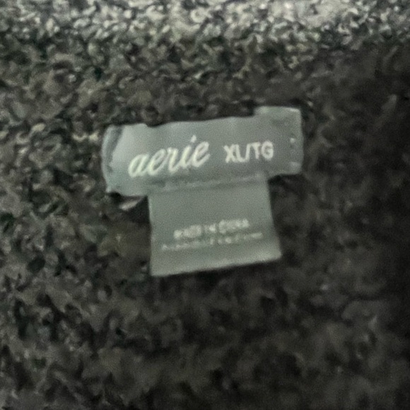 Aerie Charcoal Knit Sweater - Picture 5 of 10